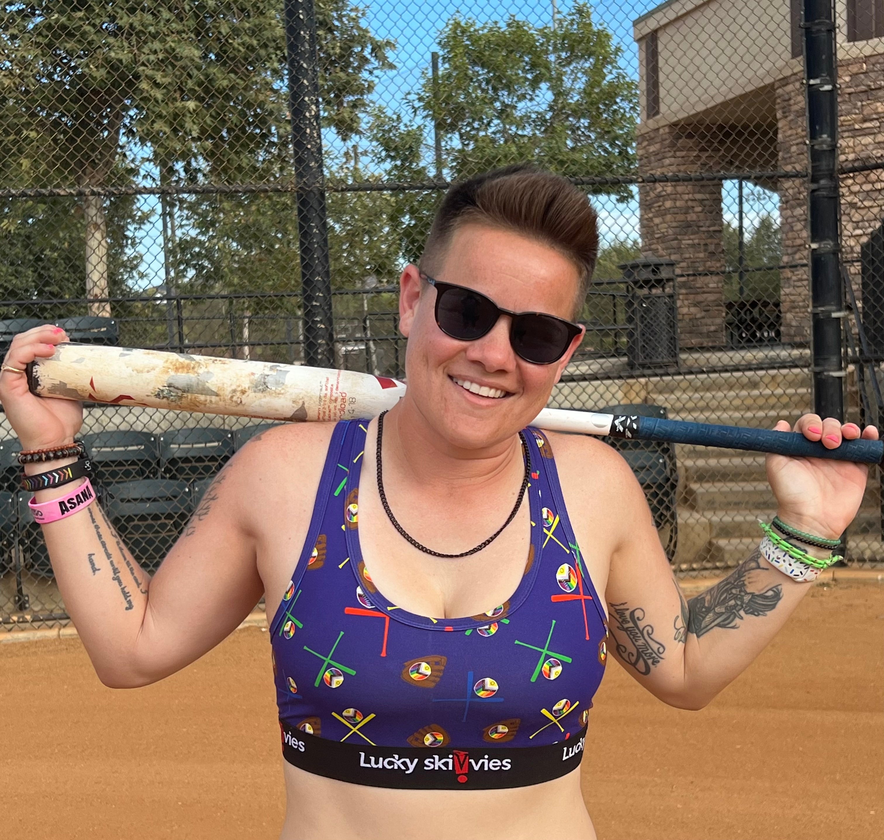 Pride Softball Set (Top & Bottom) - Lucky Skivvies