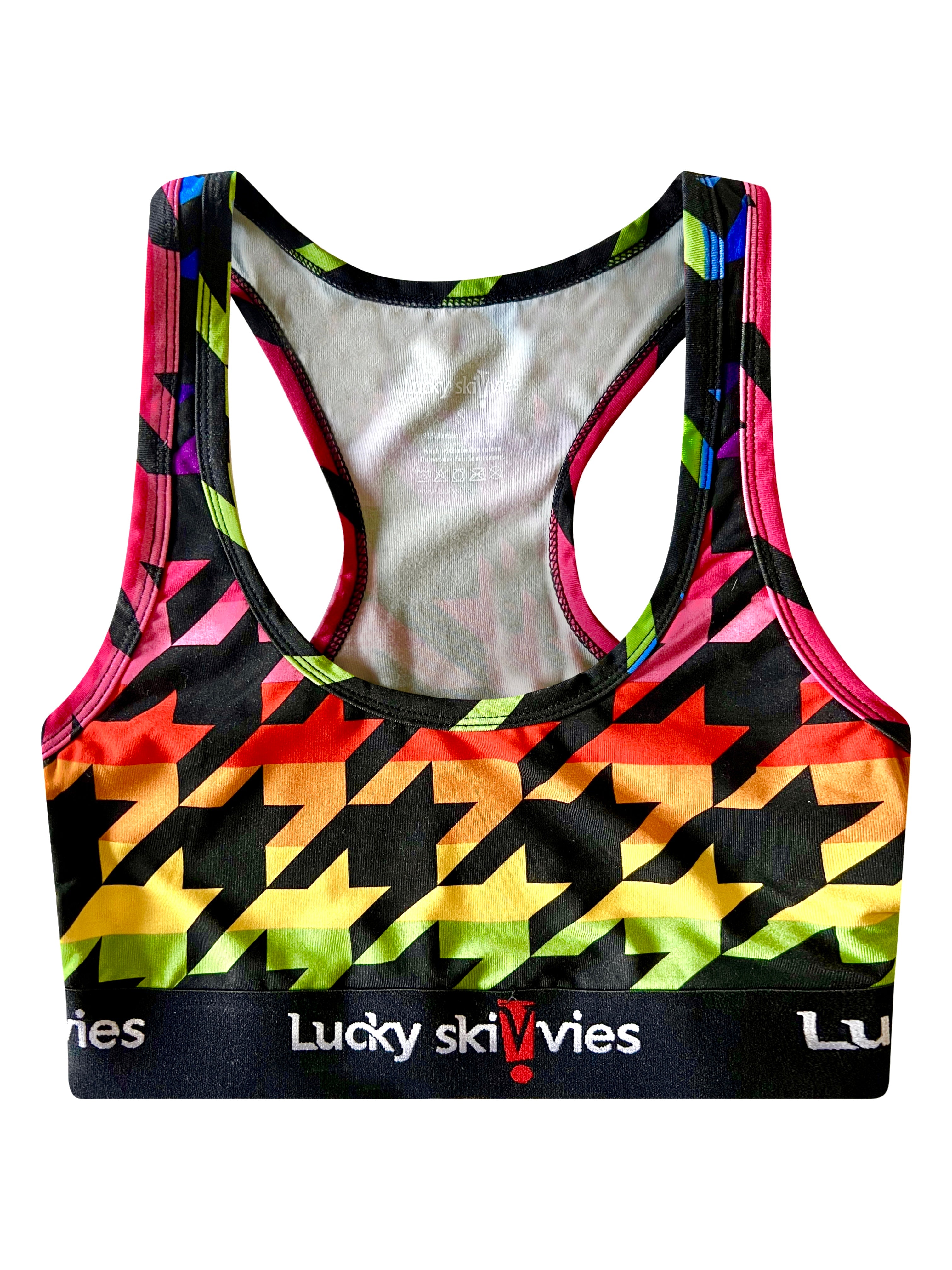 Pride Houndstooth Sports Top - Lucky Skivvies