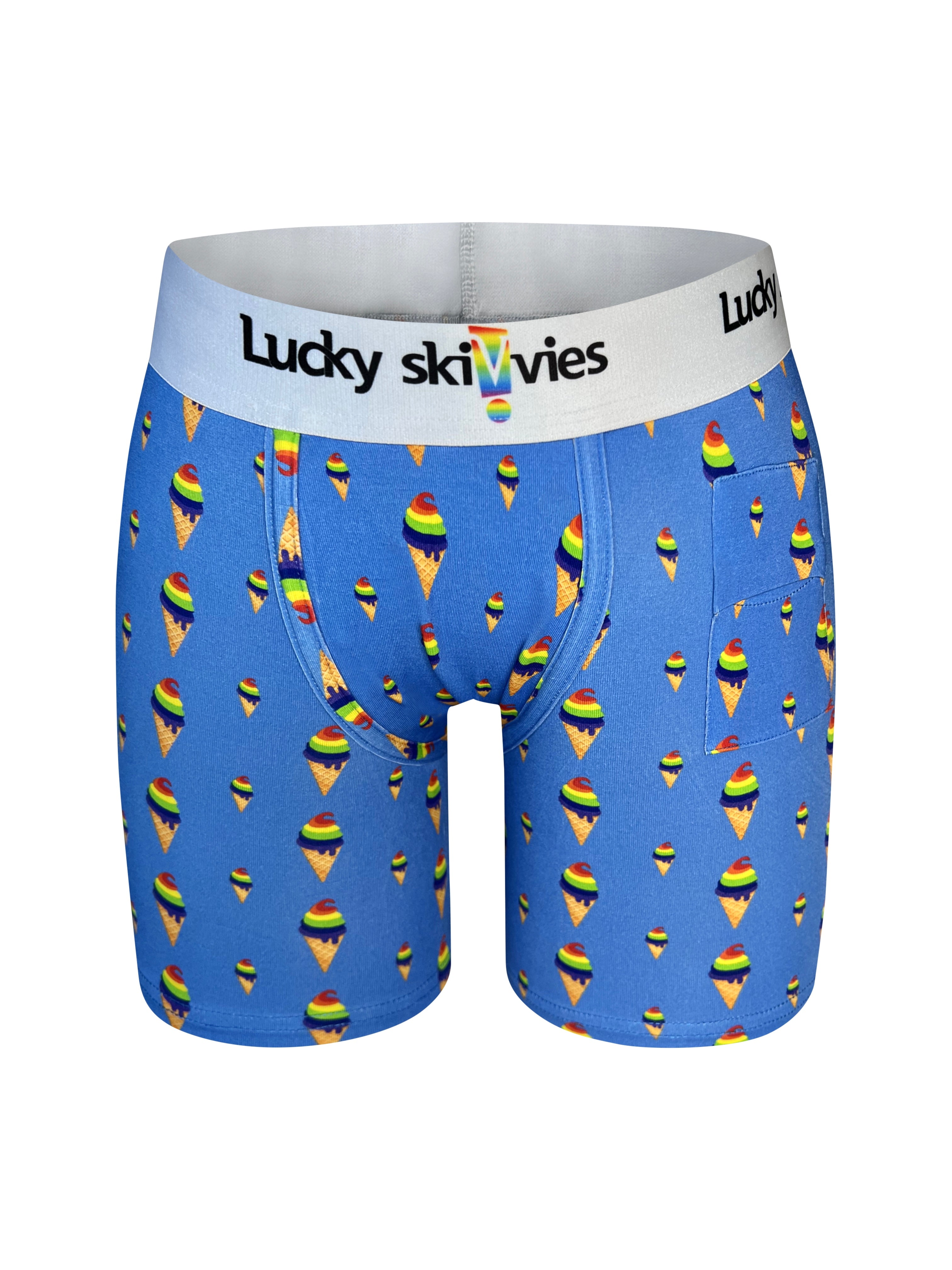 Lucky Skivvies - Boxer Briefs, Gender Neutral Boxer Briefs