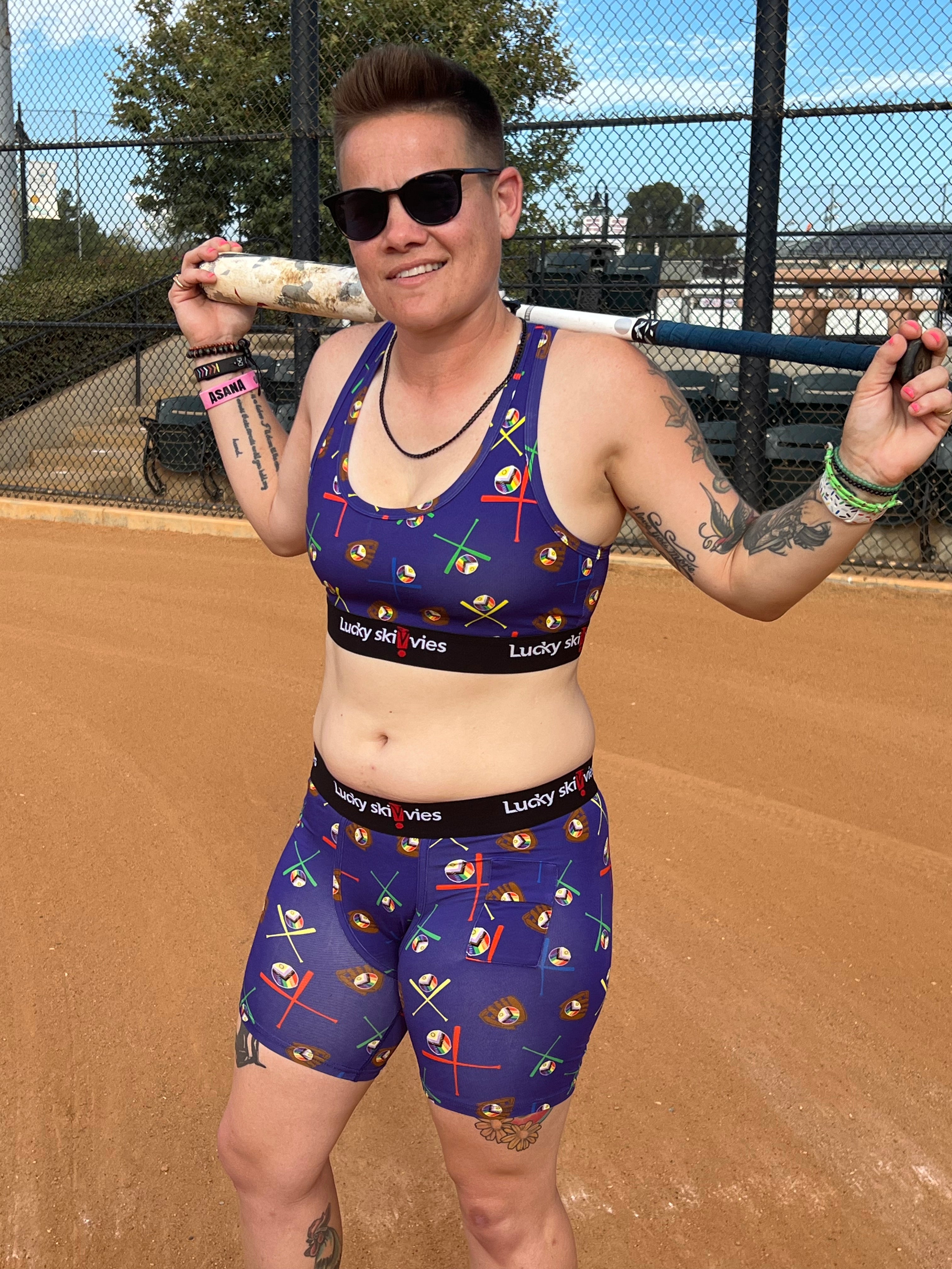 Pride Softball Set (Top & Bottom) - Lucky Skivvies