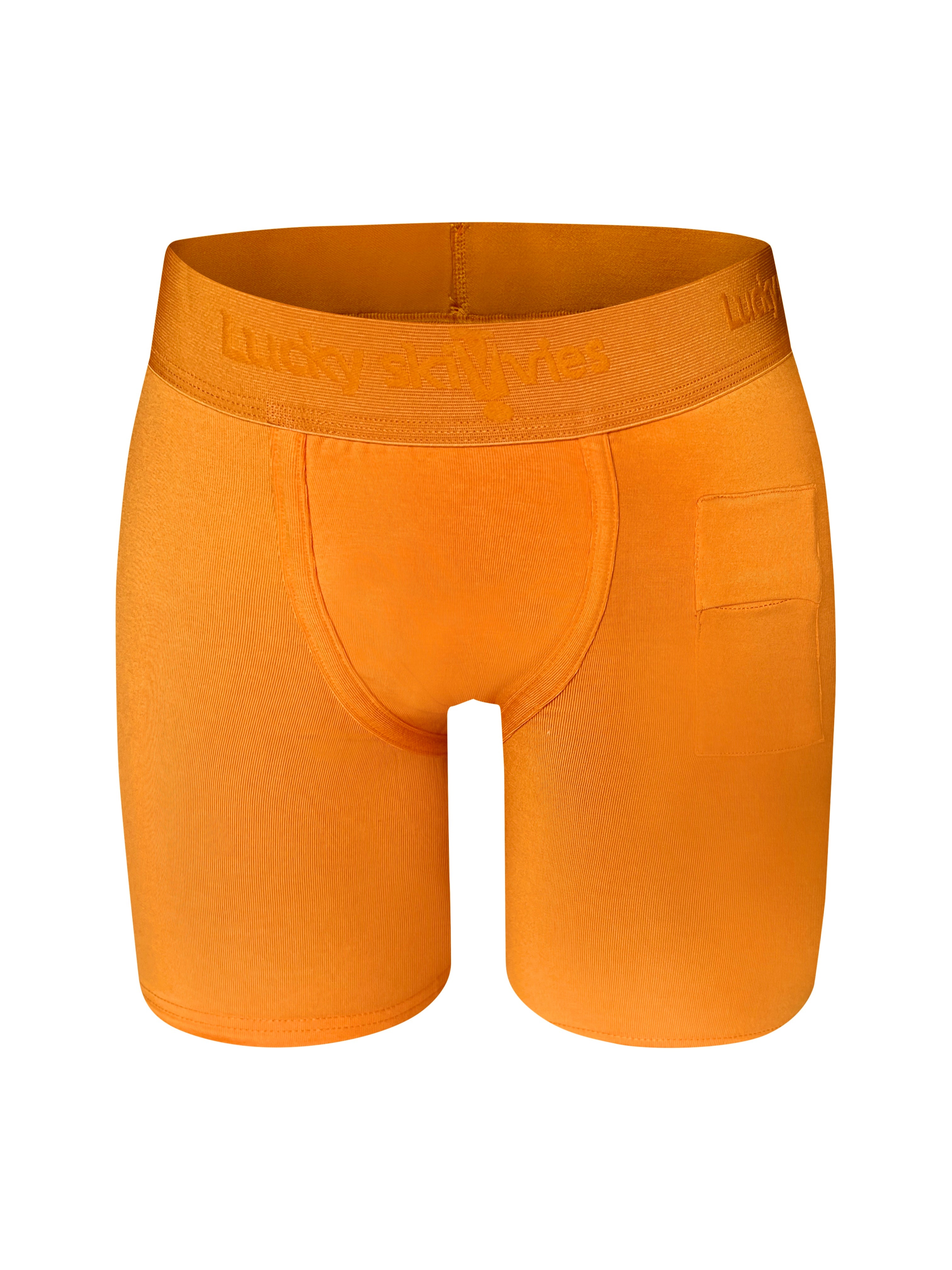 6" Solid Orange - Lucky Skivvies