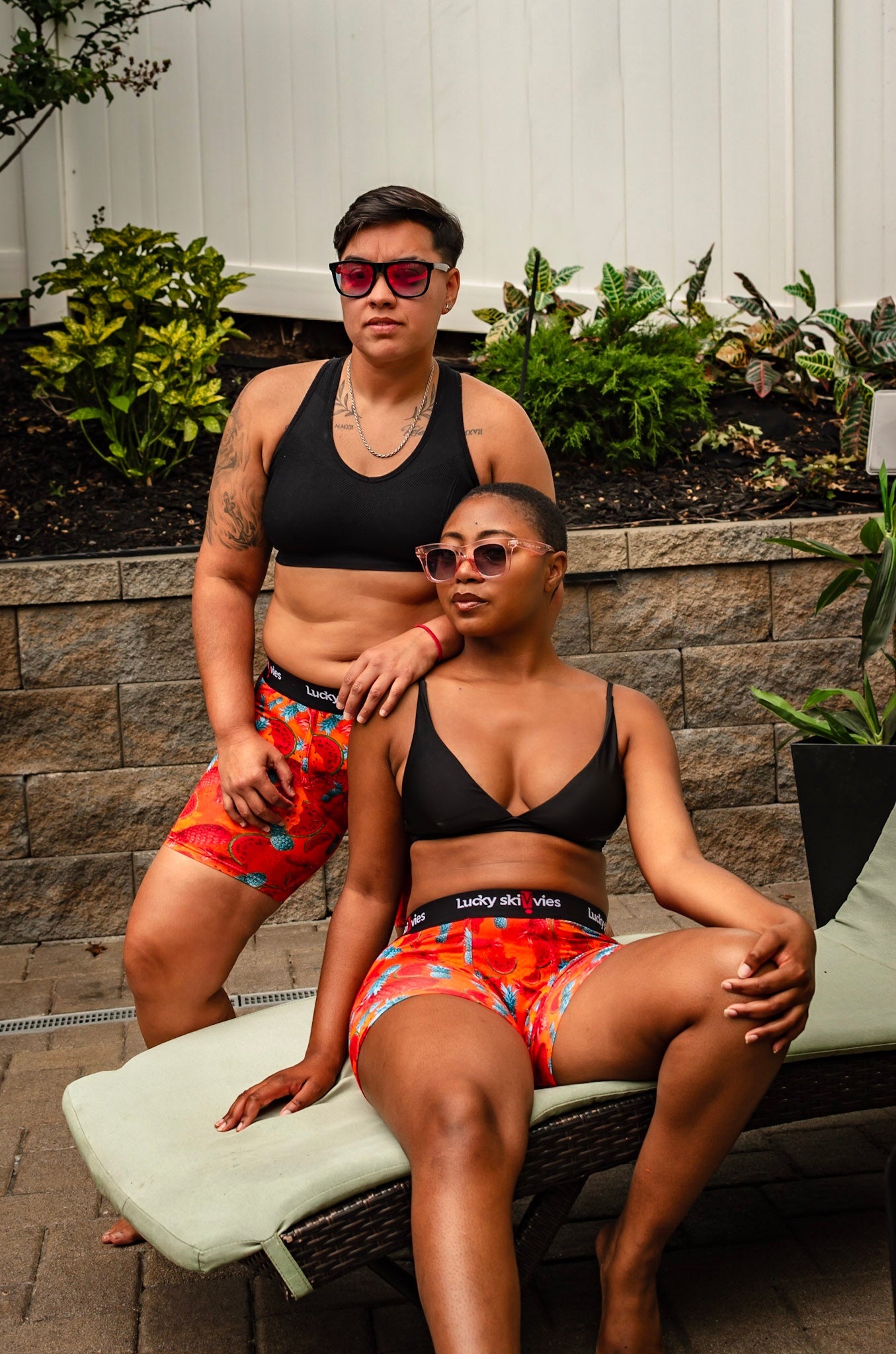 6" Watermelon and Pineapple - Lucky Skivvies