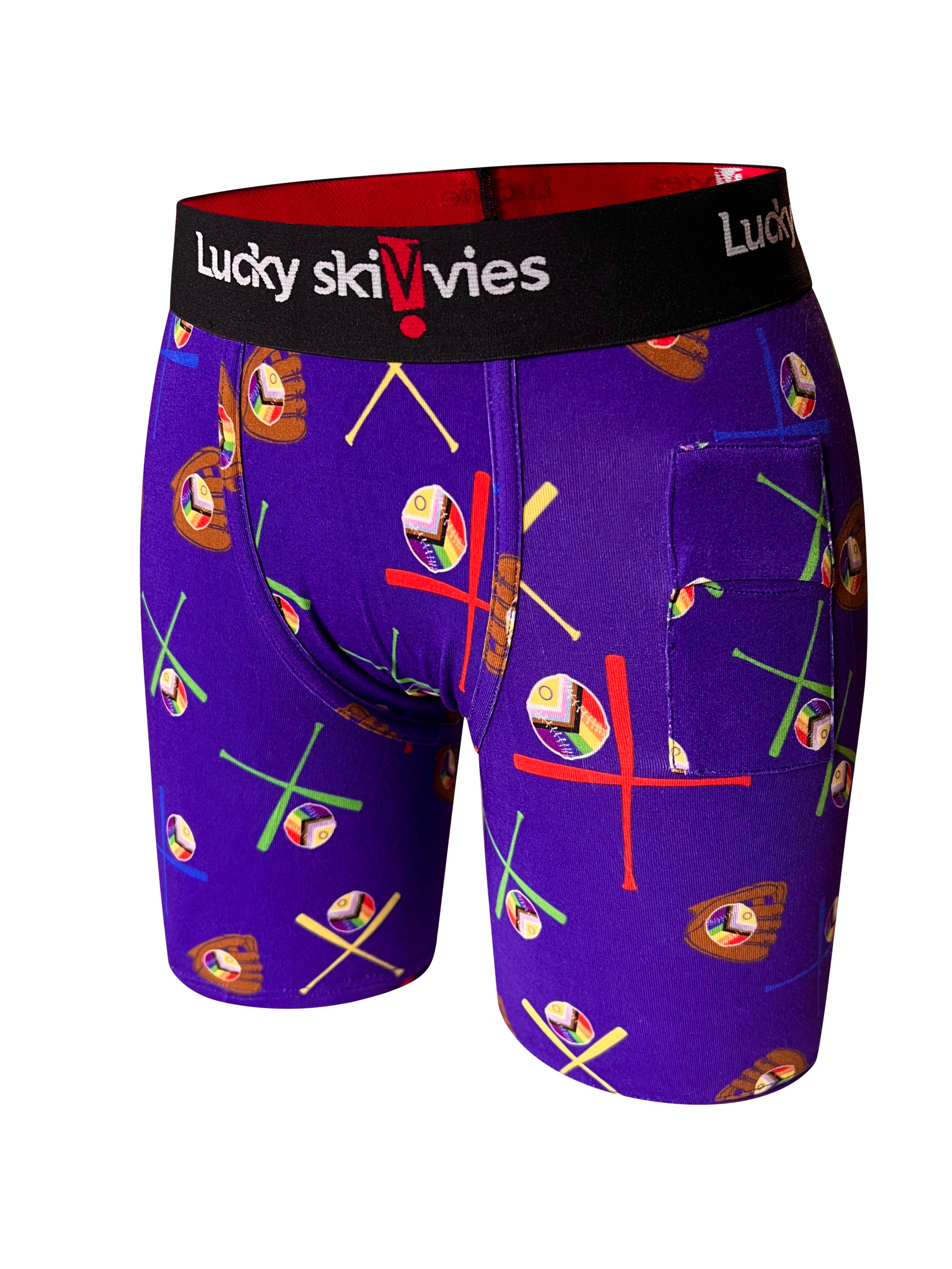 6" Pride Softball Print - Lucky Skivvies
