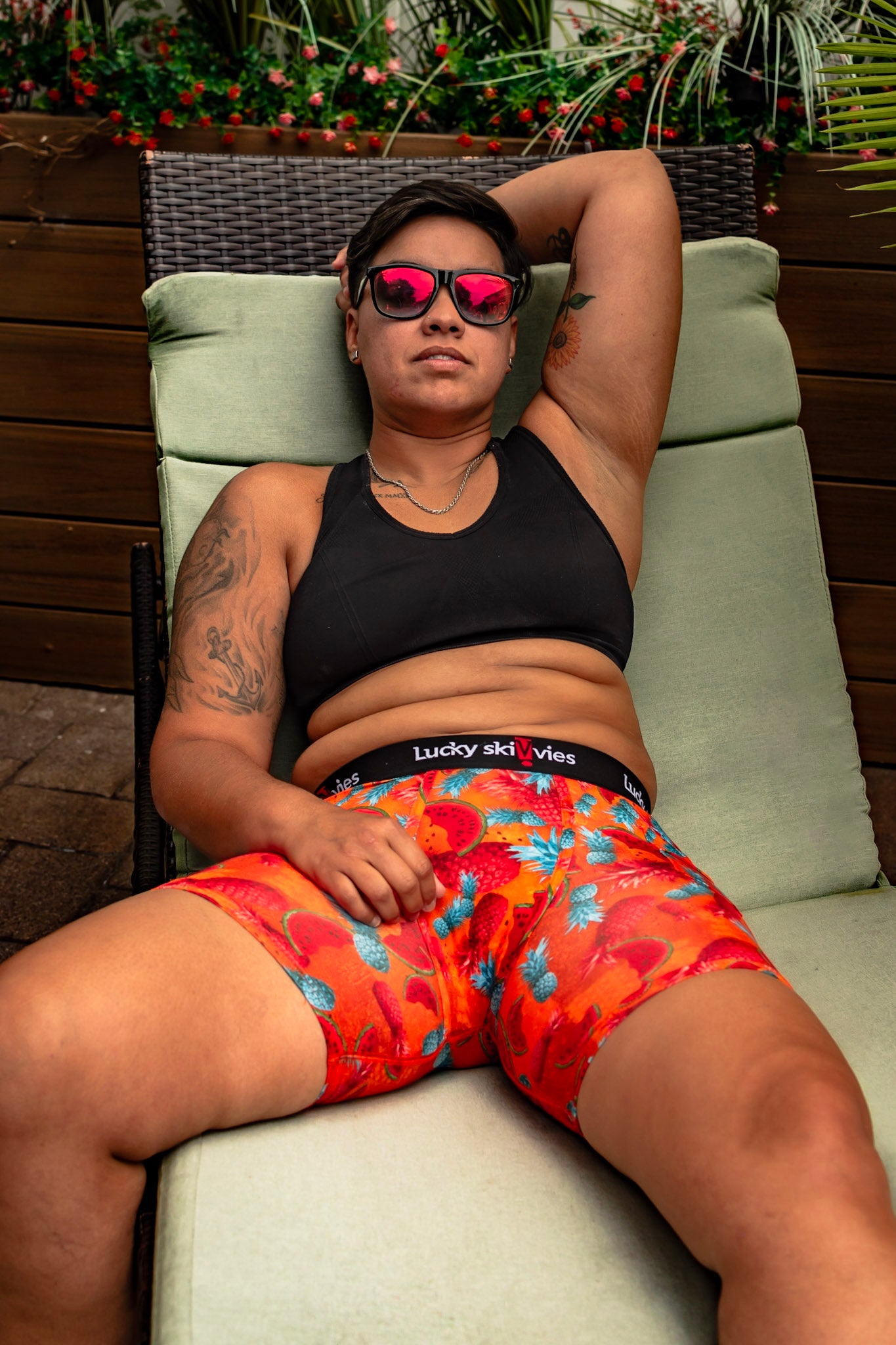 6" Watermelon and Pineapple - Lucky Skivvies