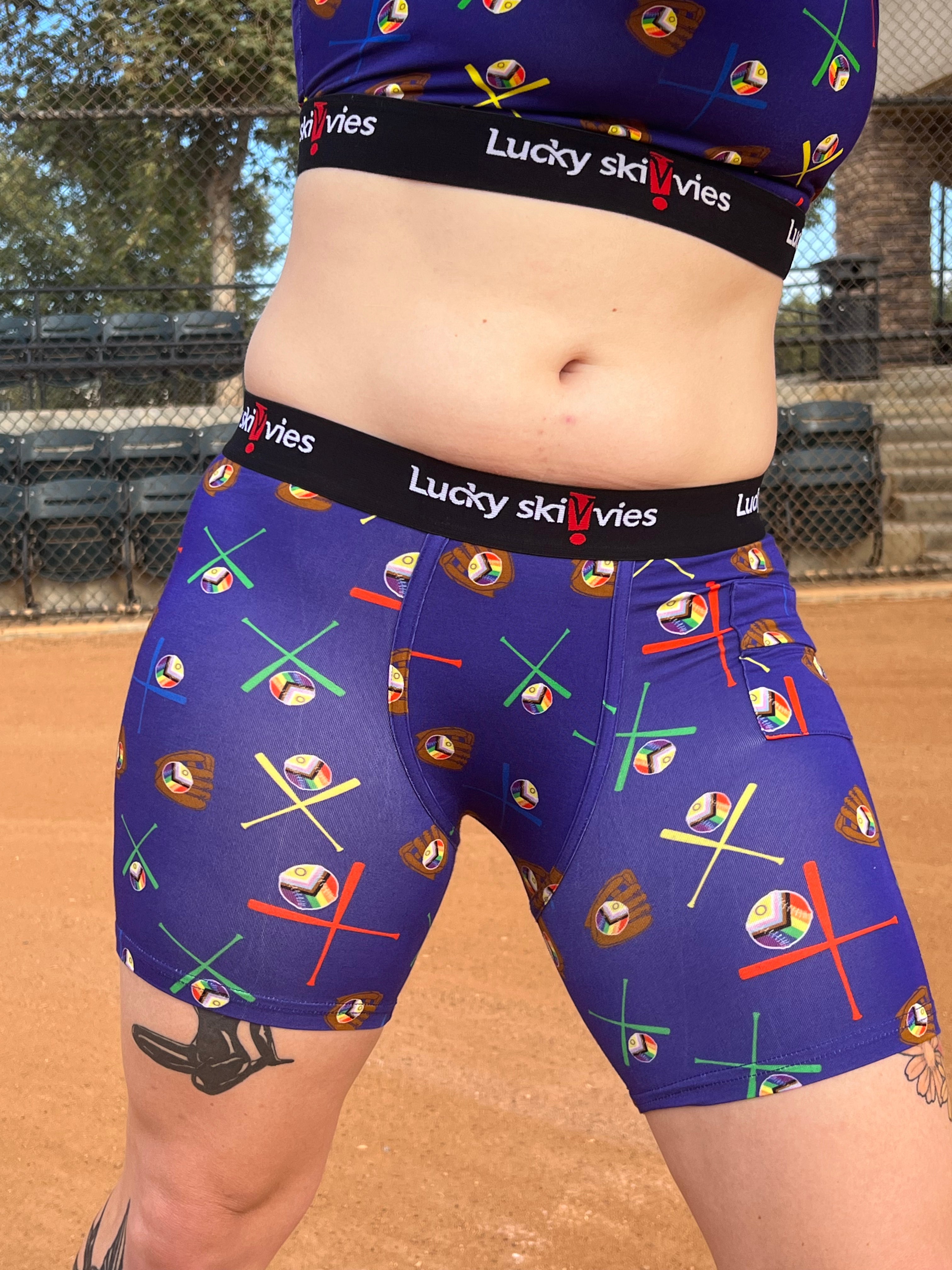 Lucky Skivvies - Boxer Briefs, Gender Neutral Boxer Briefs