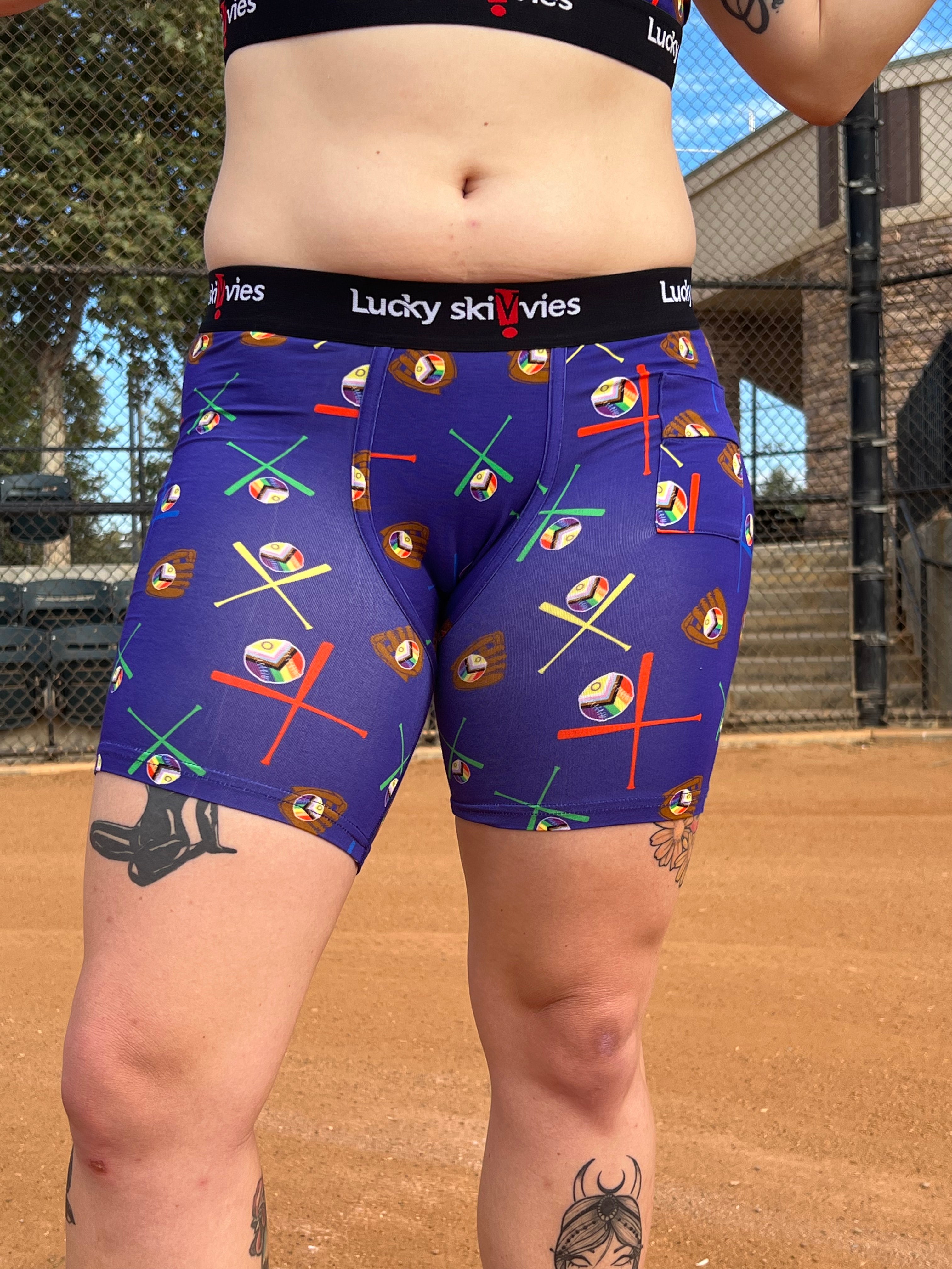 Lucky Skivvies - Boxer Briefs, Gender Neutral Boxer Briefs