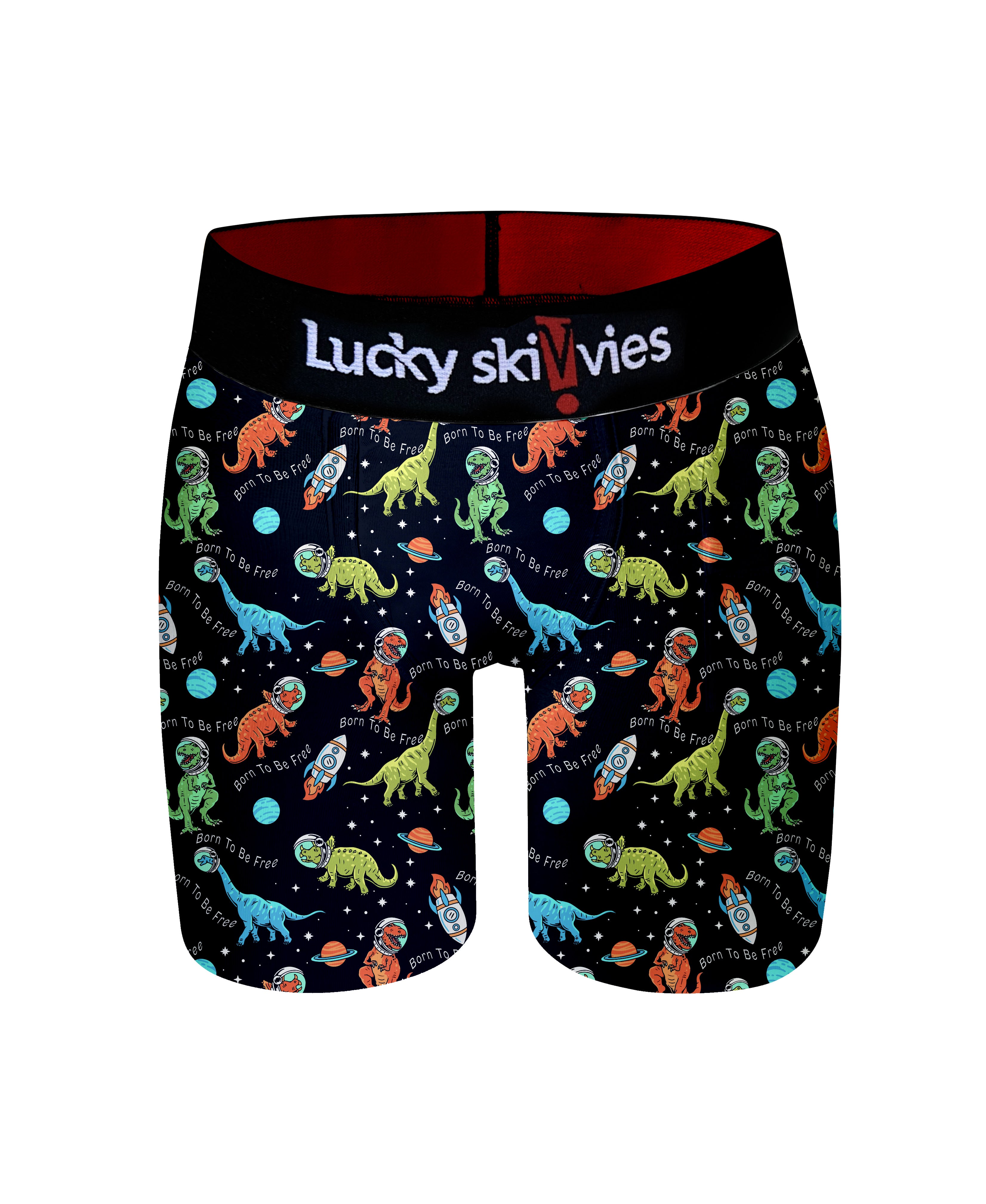 Dinos in Space - Lucky Skivvies