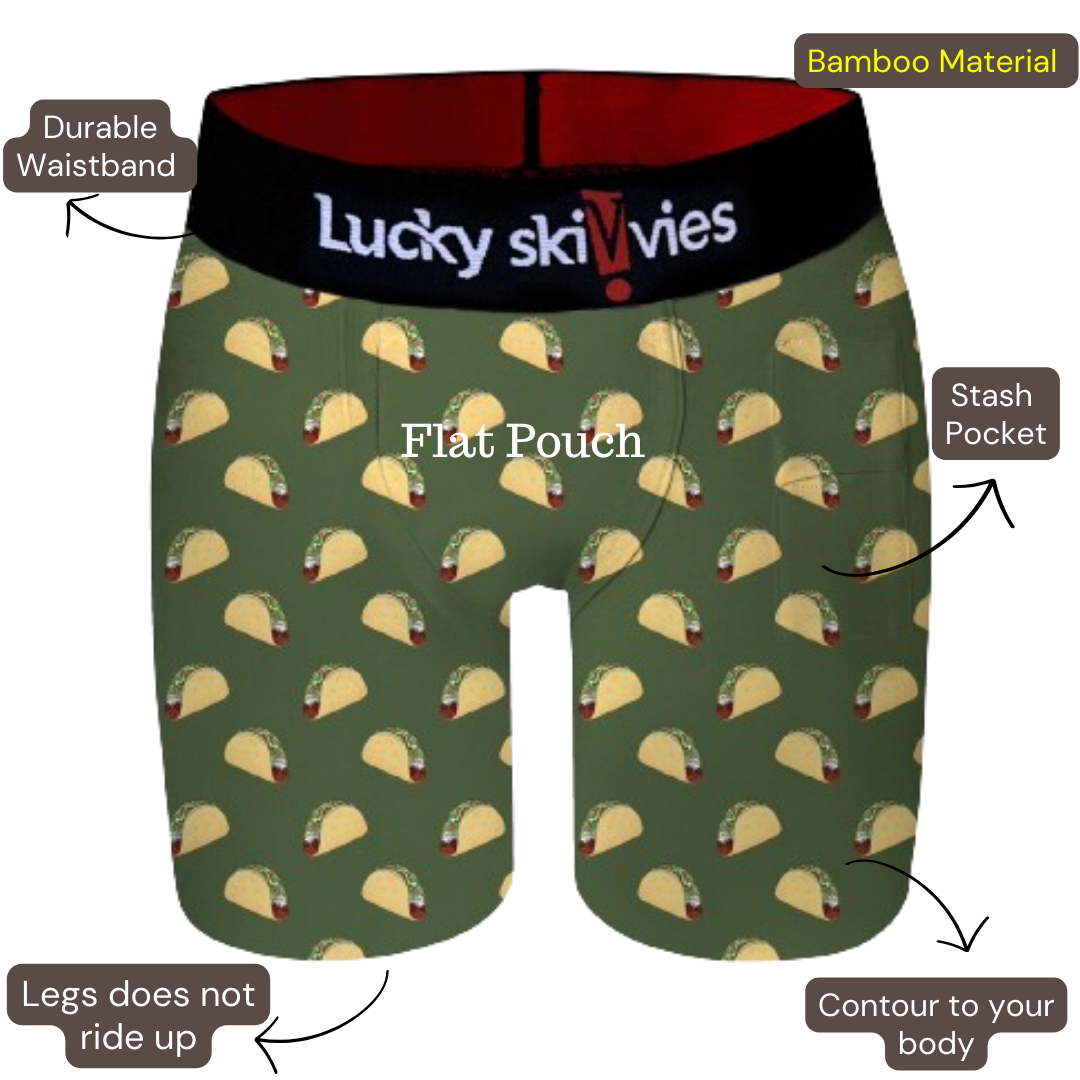 Checkered Smile Gender Neutral Boxer Briefs by Lucky Skivvies – Queer  Collective