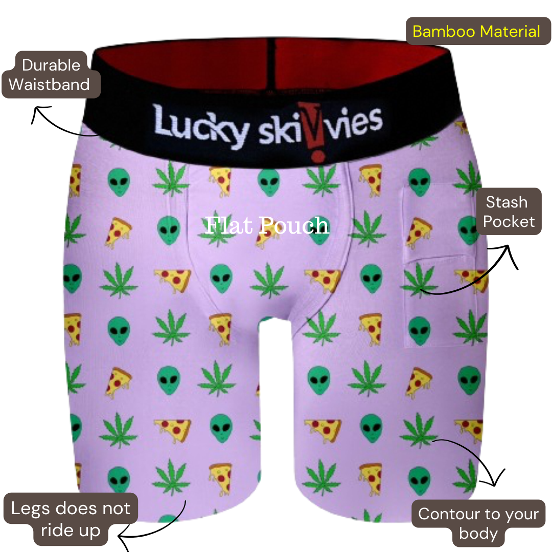 Pre-Order Alien Pizza Ganja (Shipping 01/13/2024) - Lucky Skivvies