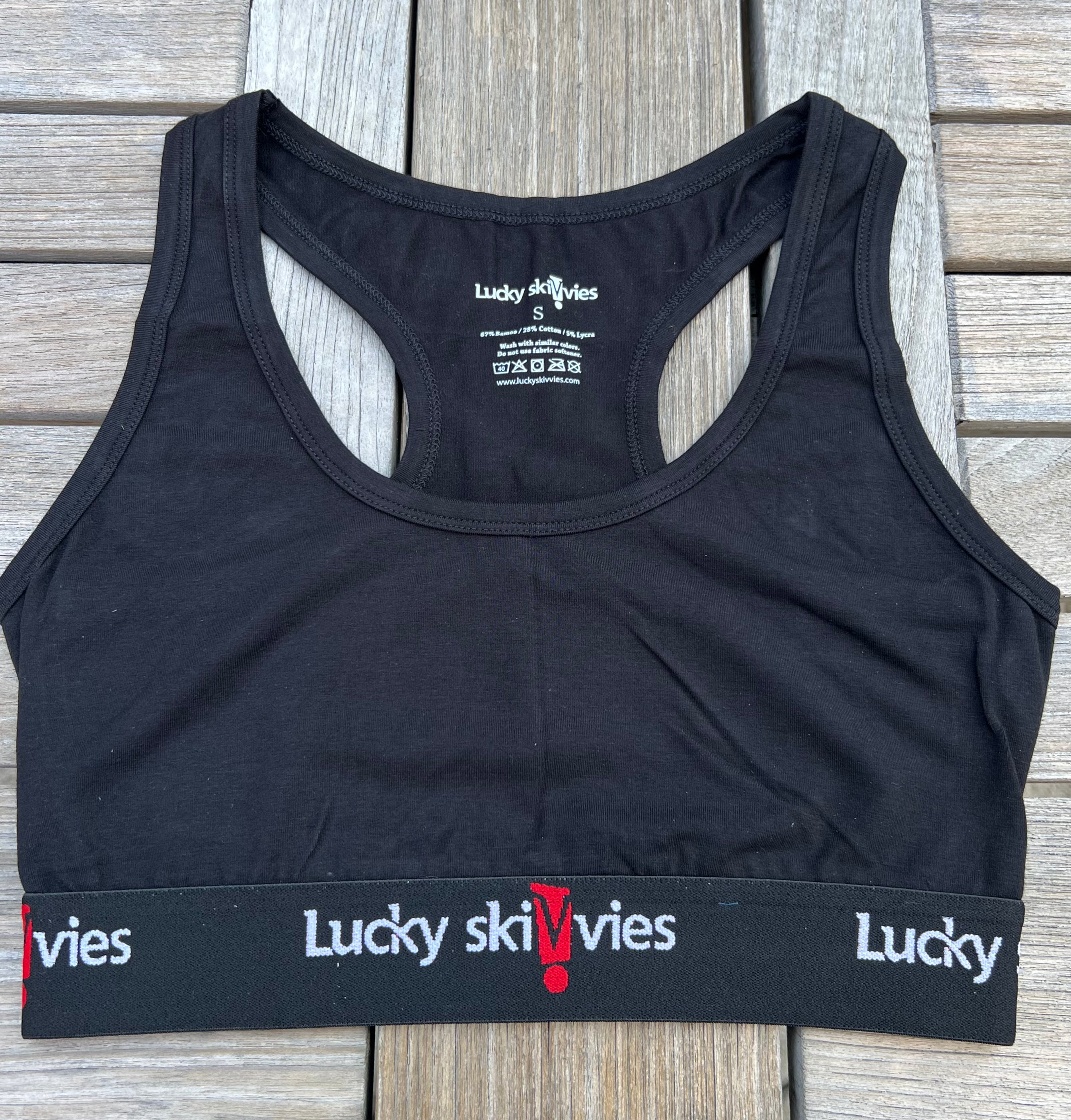 Black Sports Top - Lucky Skivvies