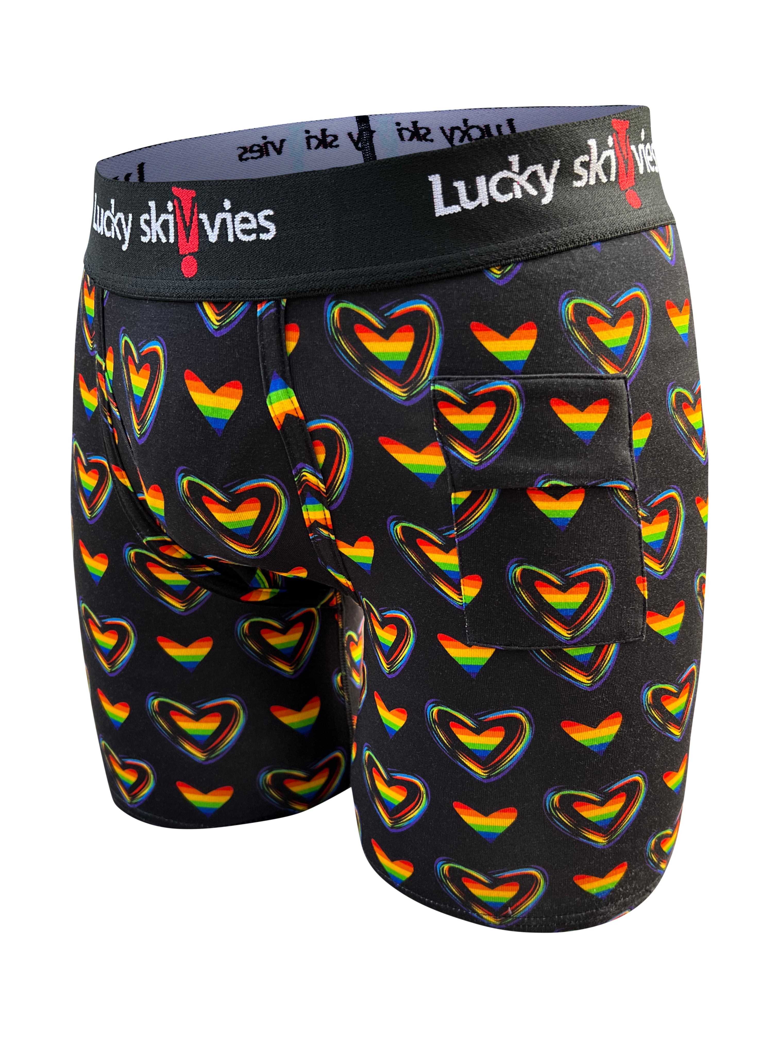 Rainbow Hearts - Lucky Skivvies