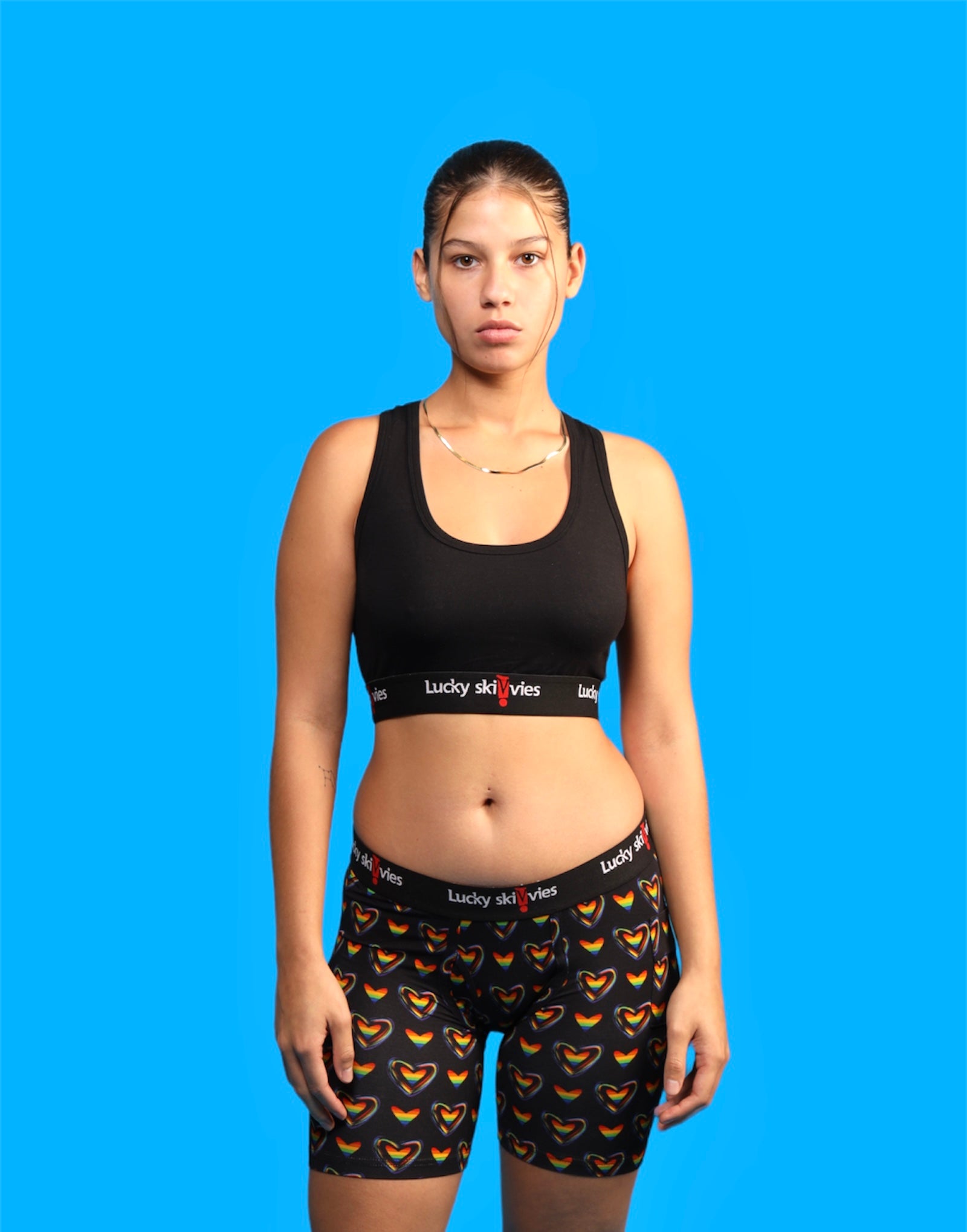 Rainbow Hearts - Lucky Skivvies