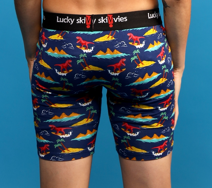 Surfing Dinosaur - Lucky Skivvies