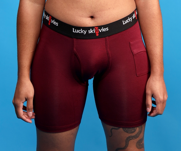 Burgundy Skivvies - Lucky Skivvies