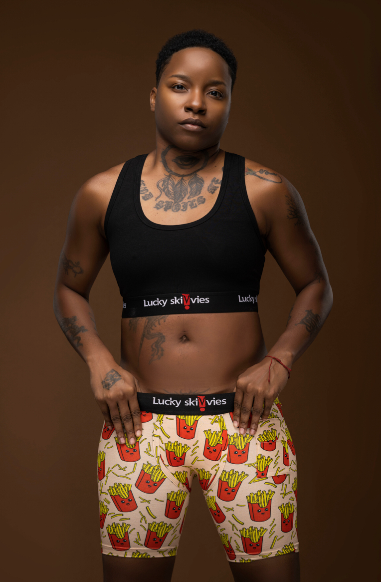 Lucky Skivvies - Boxer Briefs, Gender Neutral Boxer Briefs